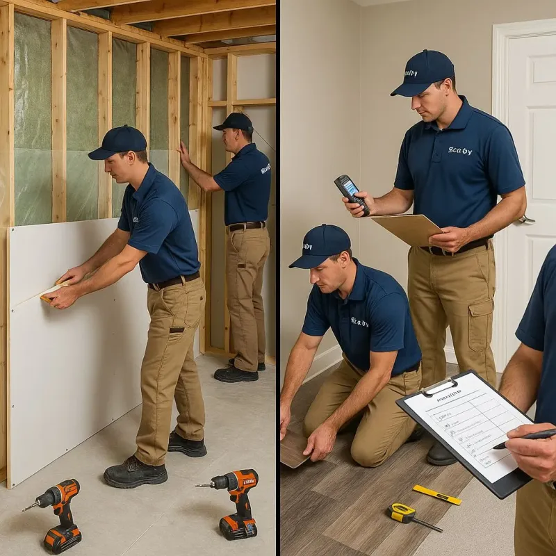 Repairs and Reconstruction process in Lake Forest, CA