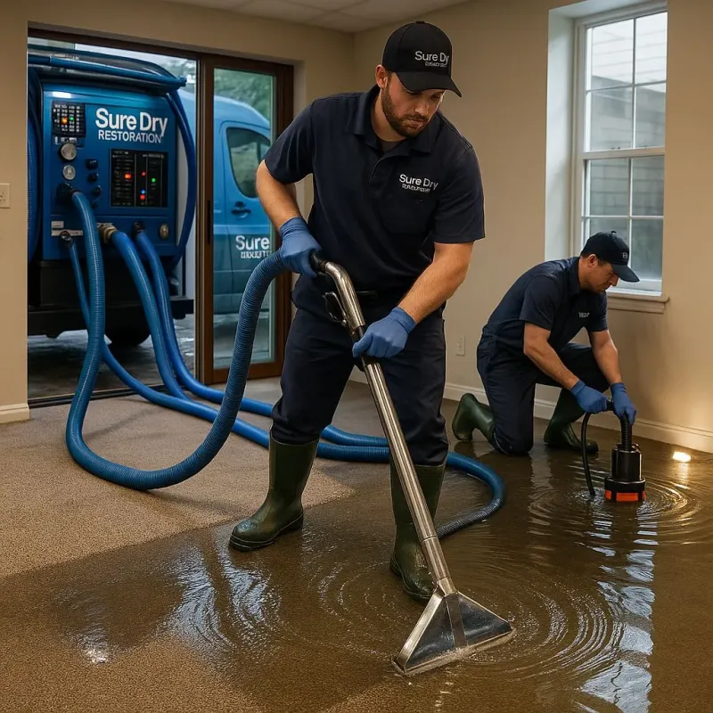 Water Extraction and Removal process in Lake Forest, CA